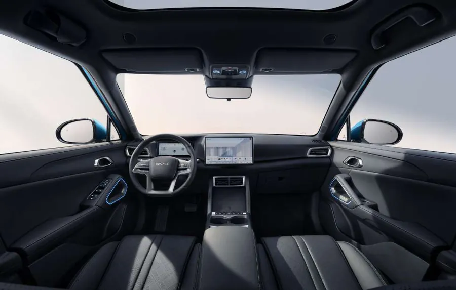 Interior Black do BYD Atto 2 DM-i Flex