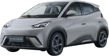 BYD Dolphin Mini na cor Time Grey