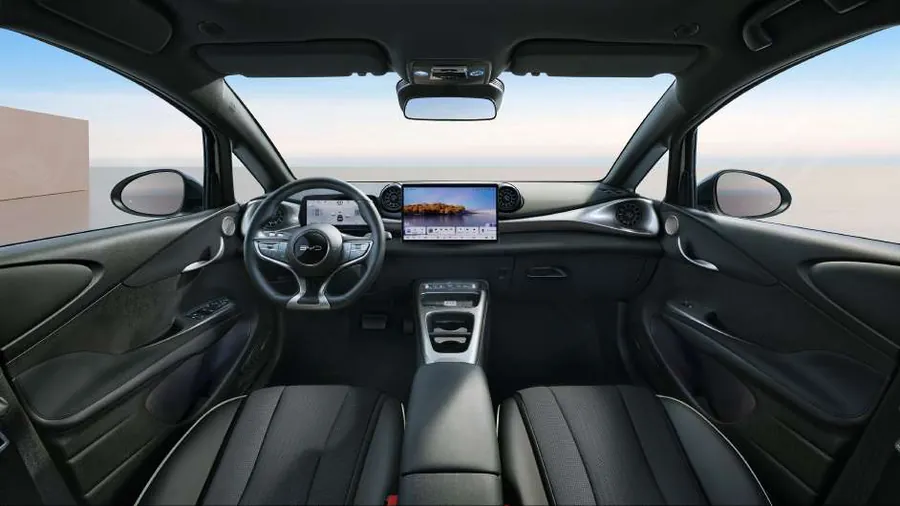 Interior Black & Grey do BYD Dolphin Special Edition