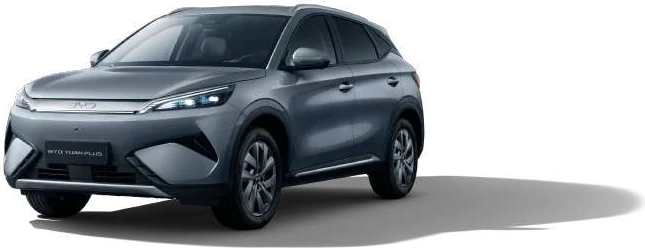 BYD Yuan Plus AWD na cor Time Grey